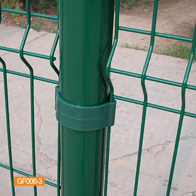 3D Fence With Round Post